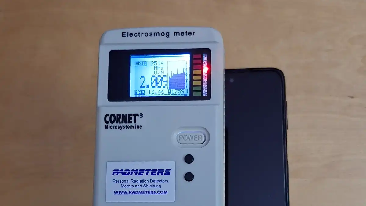 mesure-emission-smartphone-veille Mesure emission smartphone veille